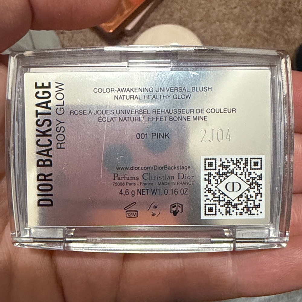 Dior Blush Rosy Glow 001 Pink - Picture 4 of 4
